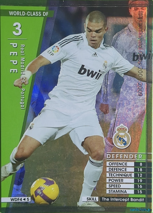 Panini WCCF Football WCCF/2008-2009-WDF4/5 N Simone Pepe Trading Card NM