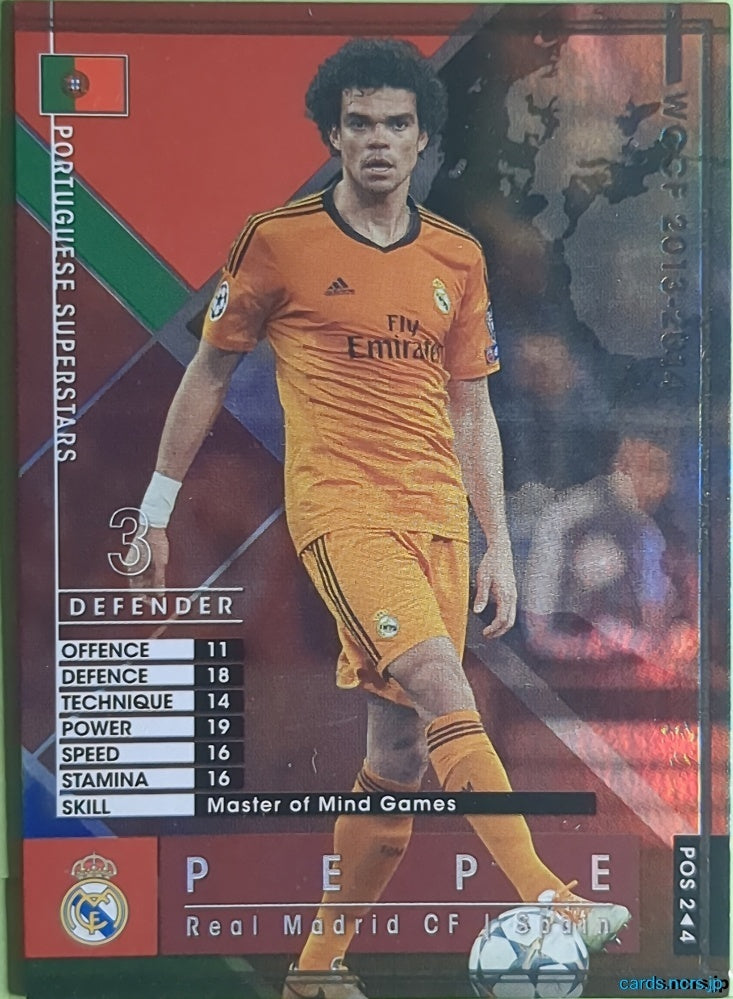 Panini WCCF Football WCCF/2013-2014-POS2/4 N Simone Pepe Trading Card NM
