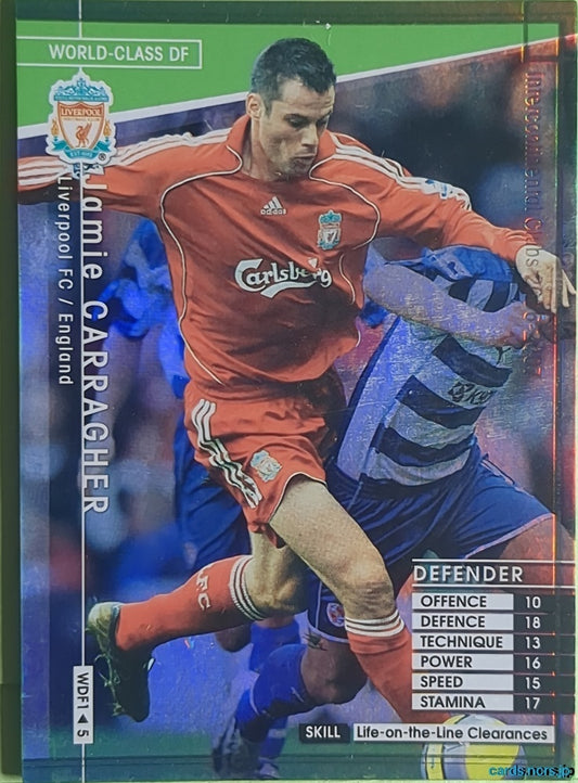 Panini WCCF Football WCCF/2006-2007-WDF1/5 N Jamie Carragher Trading Card NM