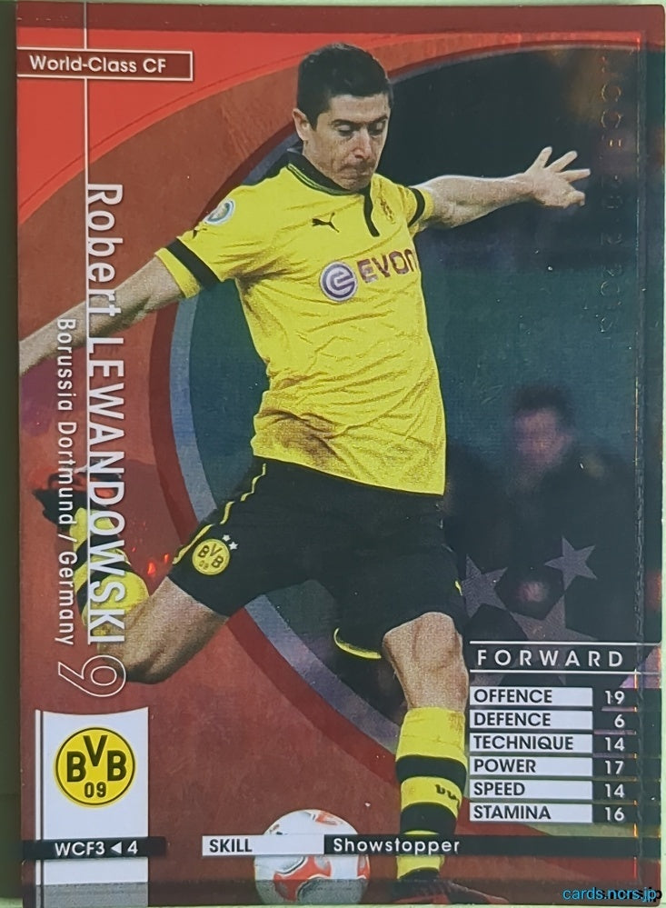 Panini WCCF Football WCCF/2012-2013-WCF3/4 N Robert Lewandowski Trading Card NM