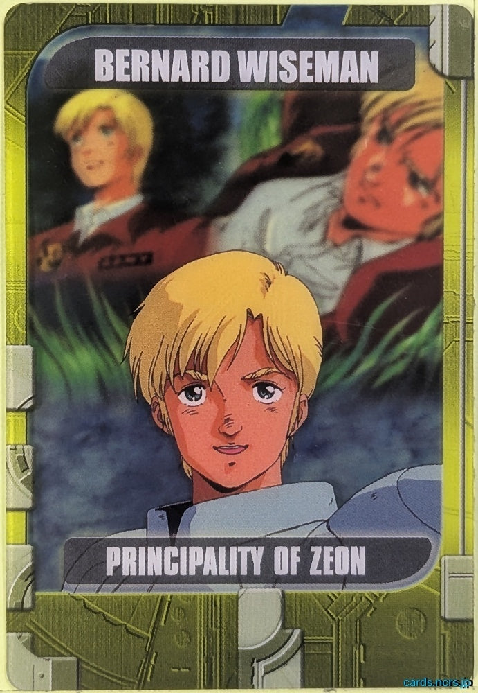 Morinaga Gundam GWM/11-04-209 N Bernard Wiseman Trading Card NM