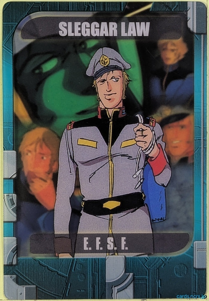 Morinaga Gundam GWM/1-35-400 N Sleggar Law Trading Card NM