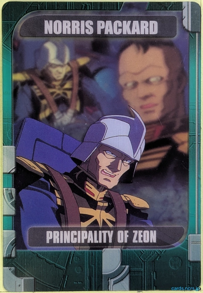 Morinaga Gundam GWM/13-12-224 N Norris Packard Trading Card NM