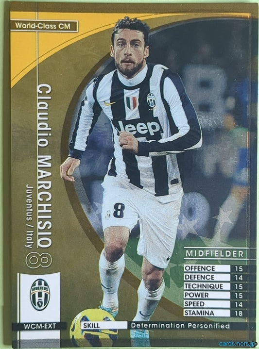 Panini WCCF Football WCCF/2012-2013-SoccerKING-EXTRA N Claudio MARCHISIO Trading Card NM