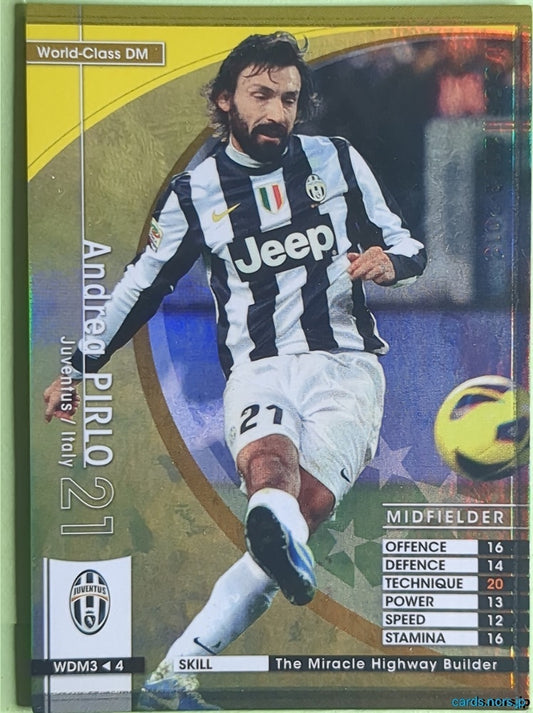 Panini WCCF Football WCCF/2012-2013-WDM3/4 N Andrea PIRLO Trading Card NM