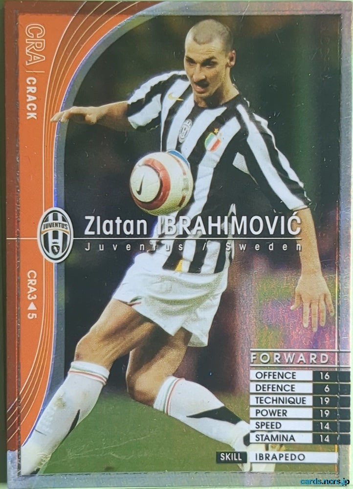 Panini WCCF Football WCCF/2005-2006-CRA3/5 N Zlatan Ibrahimović Trading Card NM