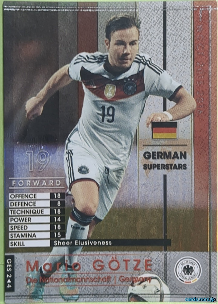 Panini WCCF Football WCCF/2014-2015-GES2/4 N Mario Götze Trading Card NM