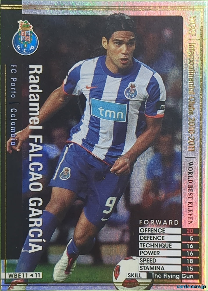 Panini WCCF Football WCCF/2010-2011-WBE11/11 N Radamel Falcao García Trading Card NM