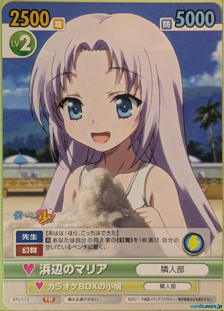 Victory Spark Haganai VS/BTS/113 TD Hoshino Hikino Trading Card NM