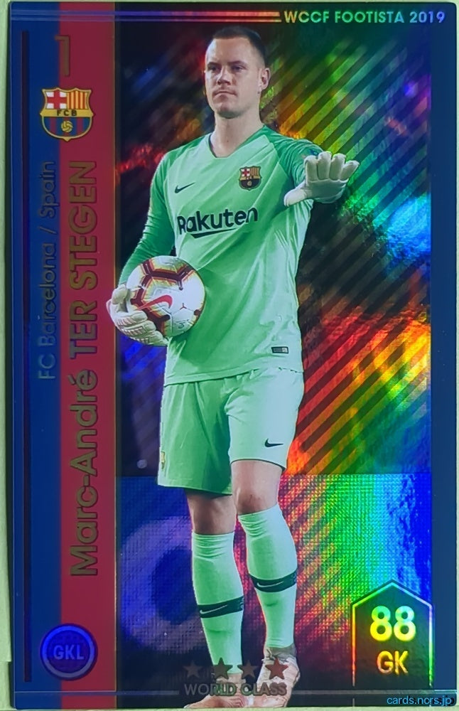 FOOTISTA Football FOOTISTA/F19-2-023 Marc-André ter Stegen Trading Card NM