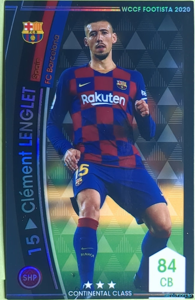 FOOTISTA Football FOOTISTA/F20-5-025 Clément LENGLET Trading Card NM
