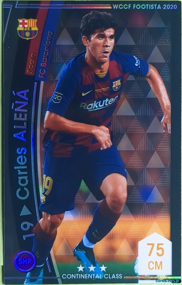 FOOTISTA Football FOOTISTA/F20-ST Carles Aleñá Trading Card NM