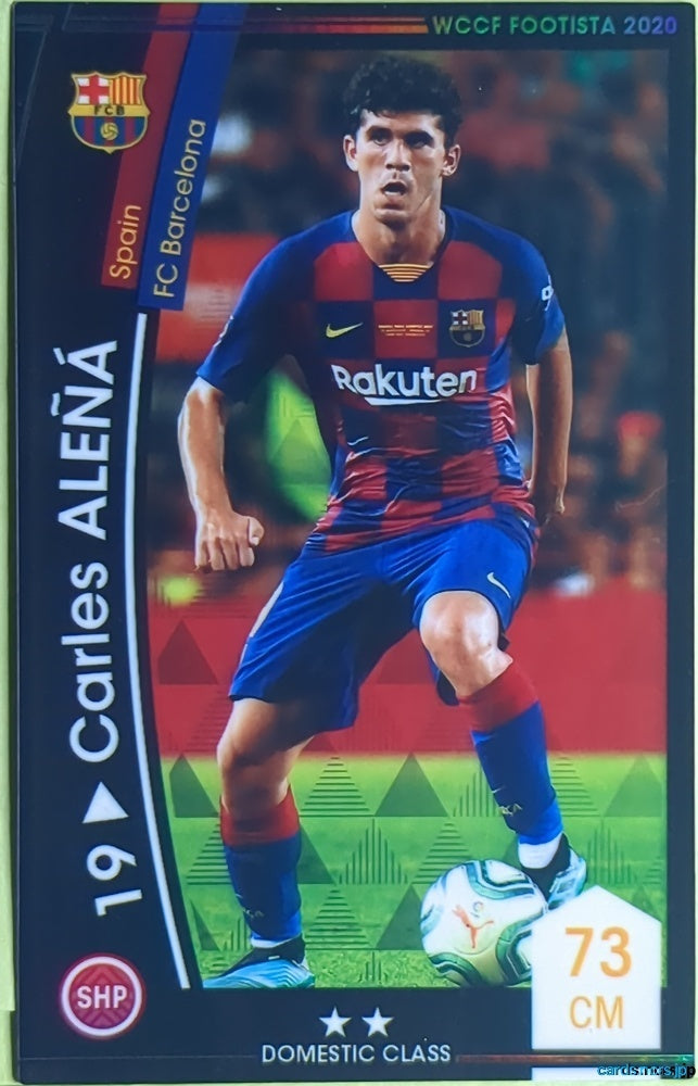 FOOTISTA Football FOOTISTA/F20-ST Carles Aleñá Trading Card NM