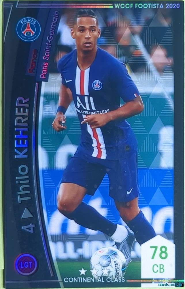 FOOTISTA Football FOOTISTA/F20-8-006 Thilo Kehrer Trading Card NM
