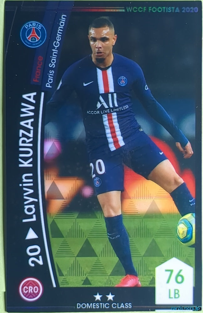 FOOTISTA Football FOOTISTA/F20-6-007 Layvin KURZAWA Trading Card NM