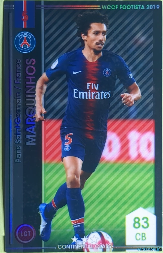 FOOTISTA Football FOOTISTA/F19-EX-PSG-5 MARQUINHOS Trading Card NM