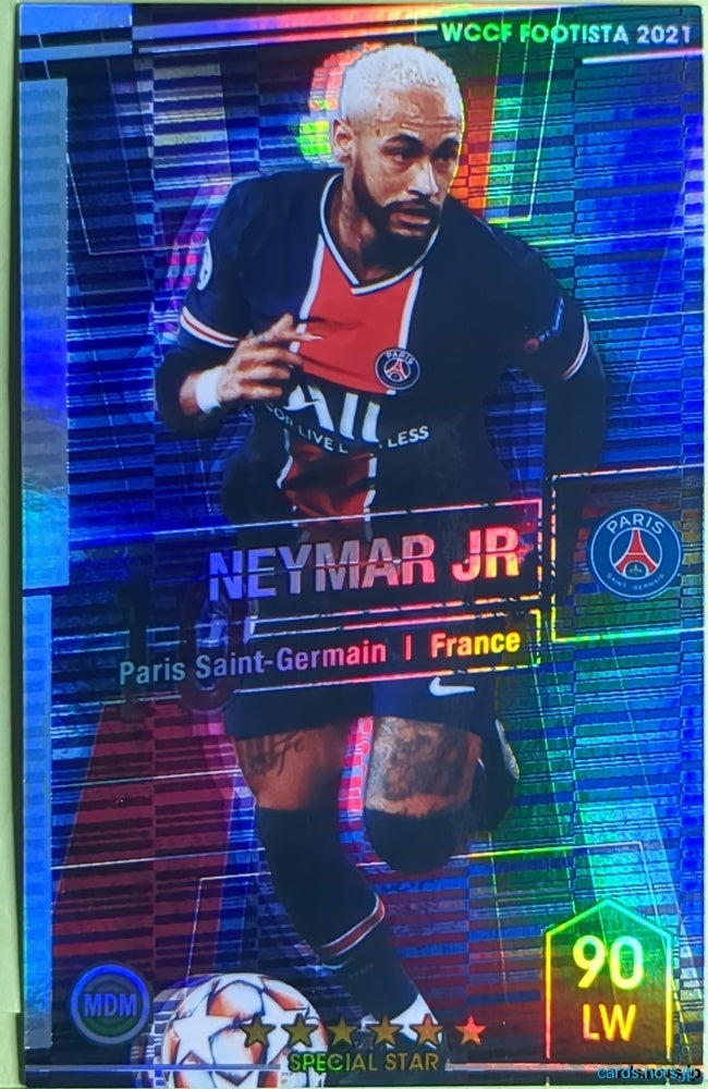 FOOTISTA Football FOOTISTA/F21-R-PSG-010 NEYMAR JR Trading Card NM