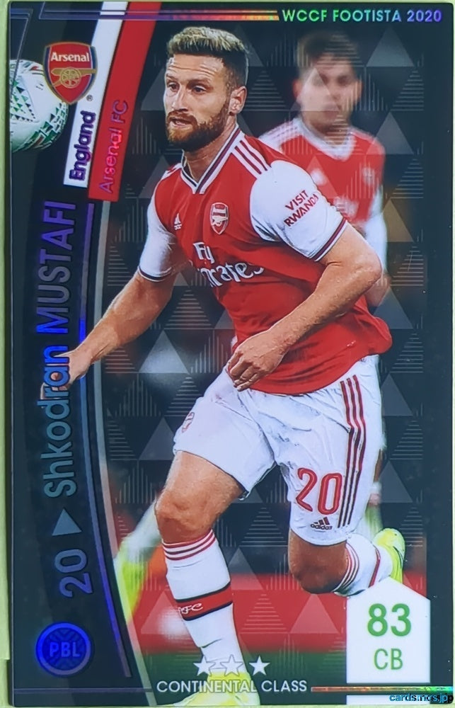 FOOTISTA Football FOOTISTA/F20-2-001 Shkodran Mustafi Trading Card NM