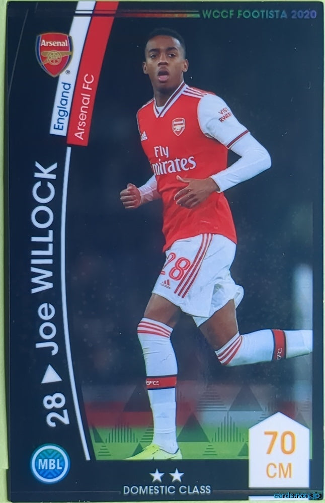 FOOTISTA Football FOOTISTA/F20-EX-ARS-28 Joe Willock Trading Card NM
