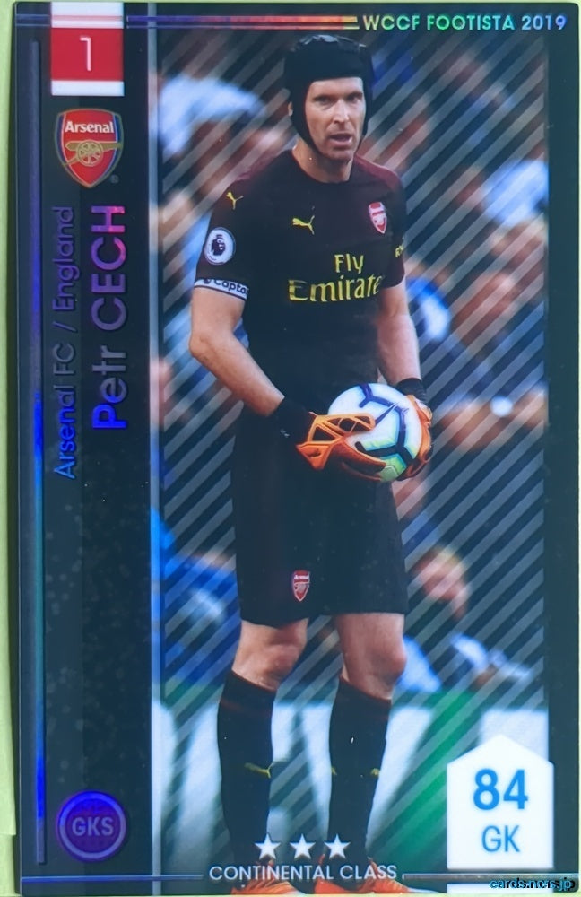 FOOTISTA Football FOOTISTA/F19-2-001 Petr Cech Trading Card NM