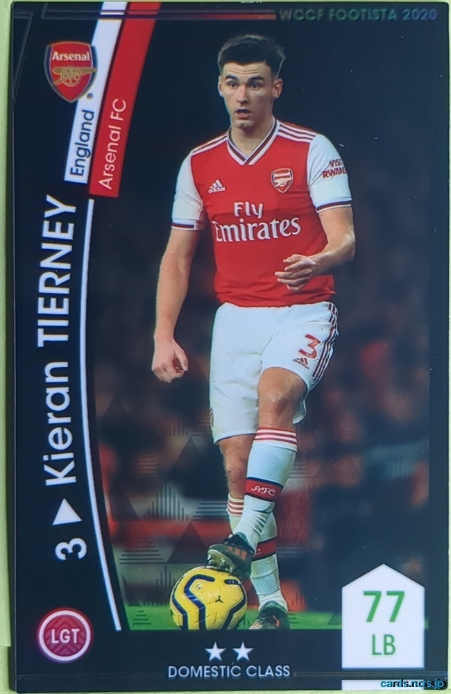 FOOTISTA Football FOOTISTA/F20-5-003 Kieran Tierney Trading Card NM