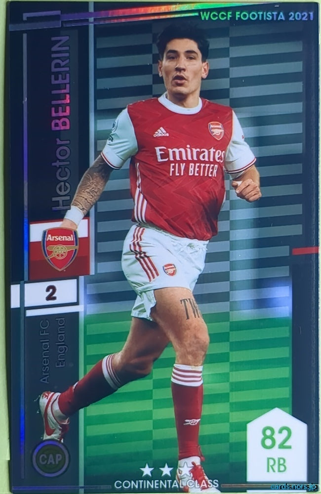FOOTISTA Football FOOTISTA/F21-ARS-002 Hector Bellerin Trading Card NM