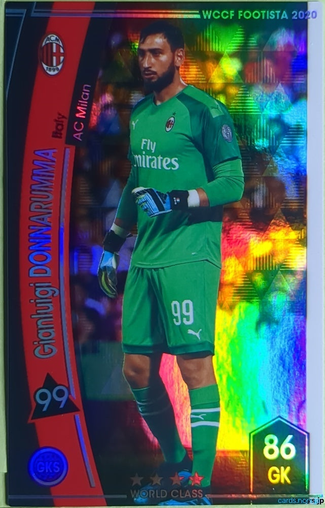 FOOTISTA Football FOOTISTA/F20-1-012 Gianluigi Donnarumma Trading Card NM
