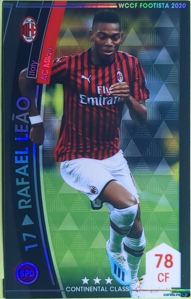 FOOTISTA Football FOOTISTA/F20-EX-R-ACM-17 Rafael Leão Trading Card NM