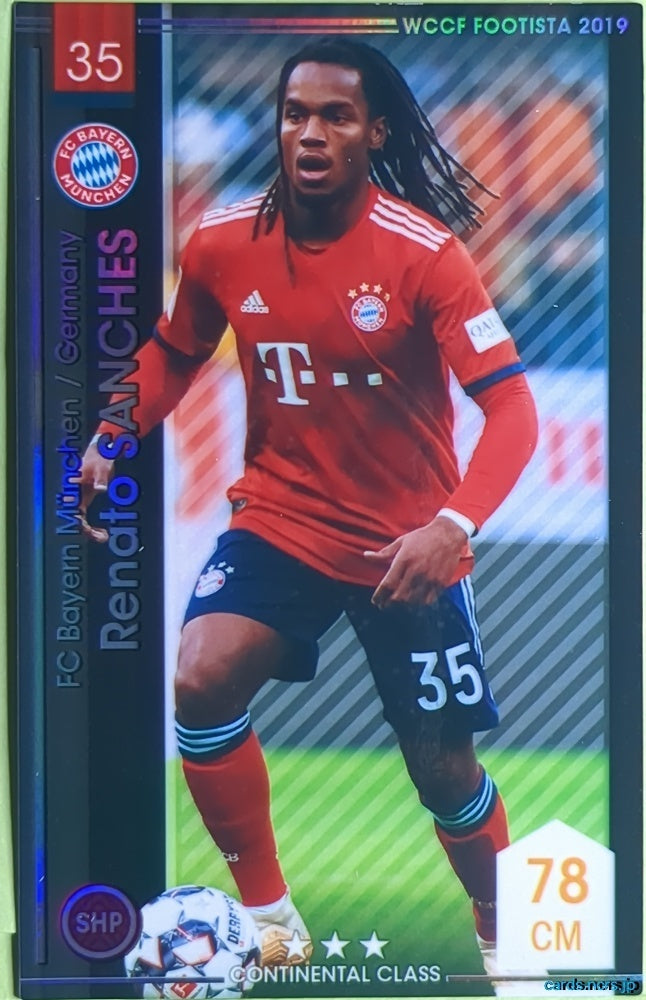 FOOTISTA Football FOOTISTA/F19-4-011 Renato Sanches Trading Card NM