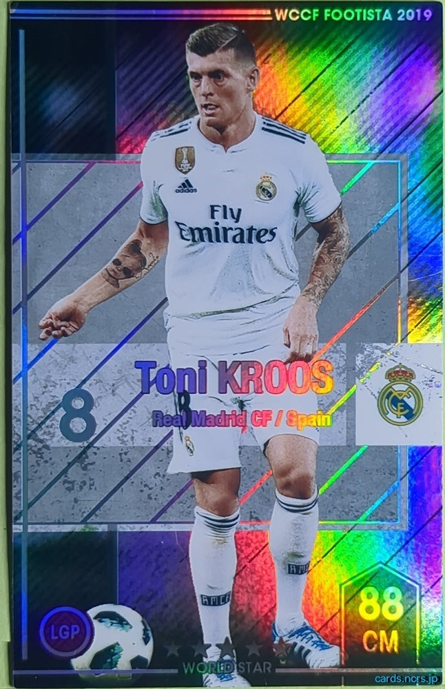 FOOTISTA Football FOOTISTA/F19-4-022 Toni KROOS Trading Card NM