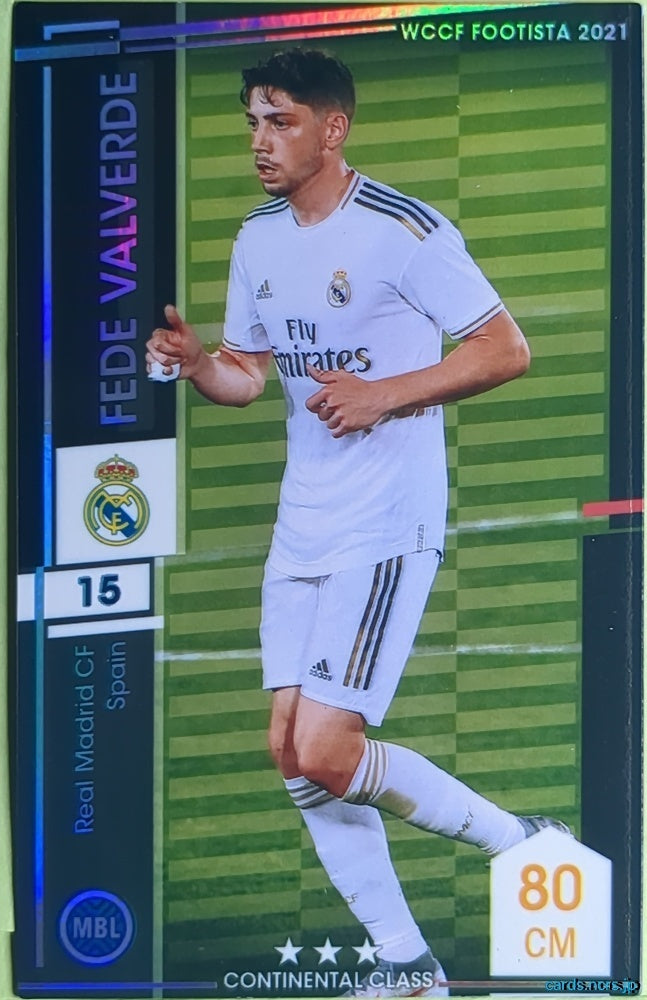FOOTISTA Football FOOTISTA/F21-ARS-15 Fede Valverde Trading Card NM