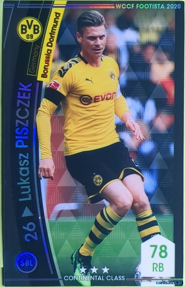 FOOTISTA Football FOOTISTA/F20-5-010 Lukasz Piszczek Trading Card NM