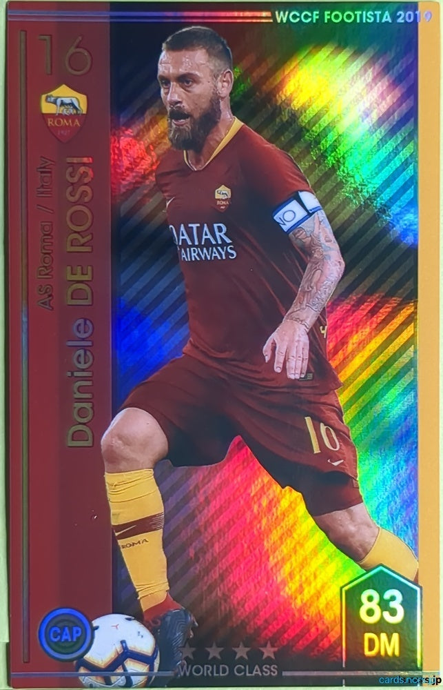 FOOTISTA Football FOOTISTA/F19-1-013-R Daniele DE ROSSI Trading Card NM
