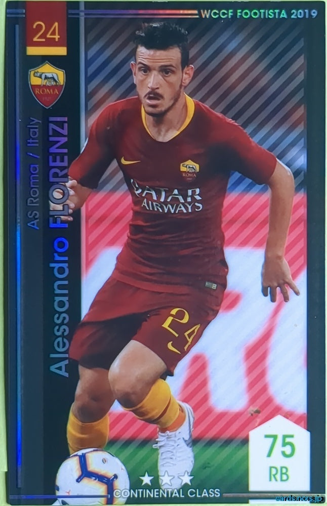 FOOTISTA Football FOOTISTA/F19-3-014-R Alessandro FLORENZI Trading Card NM