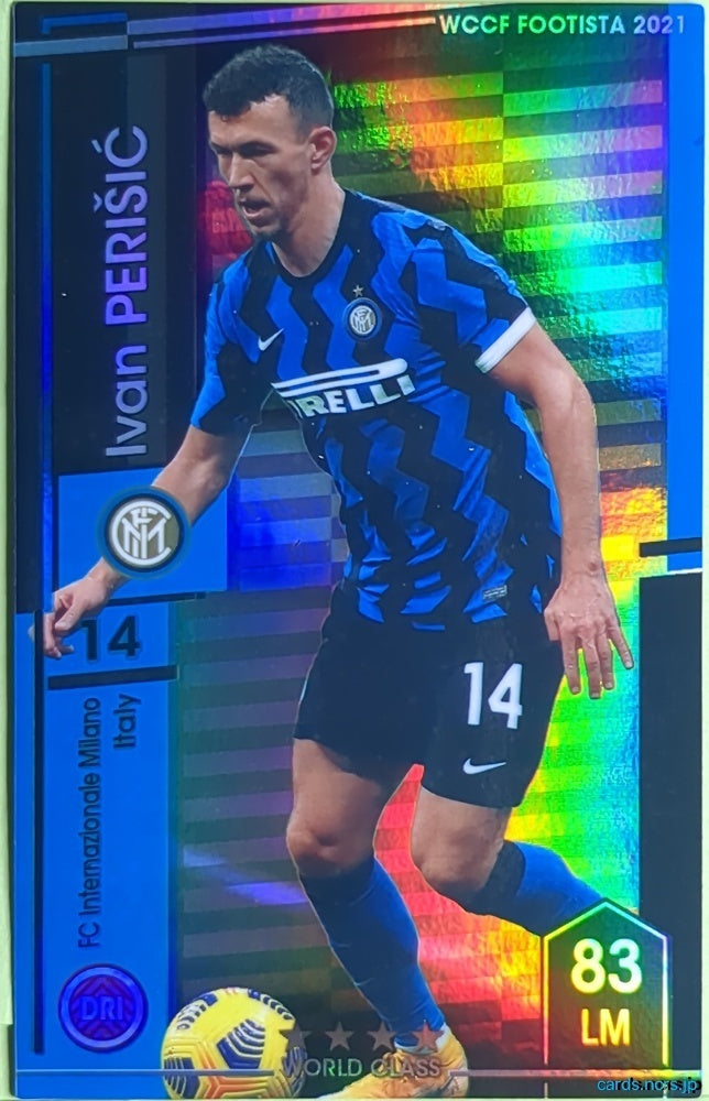FOOTISTA Football FOOTISTA/F21-INT-14 Ivan Perišić Trading Card NM