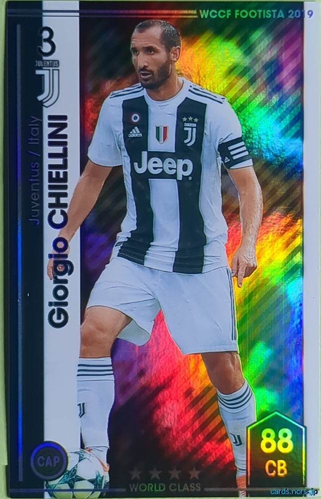 FOOTISTA Football FOOTISTA/F19-1-014 Giorgio Chiellini Trading Card NM