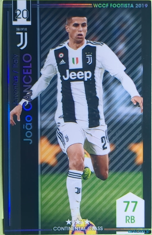 FOOTISTA Football FOOTISTA/F19-EX-JUV-7-R Joao Cancelo Trading Card NM