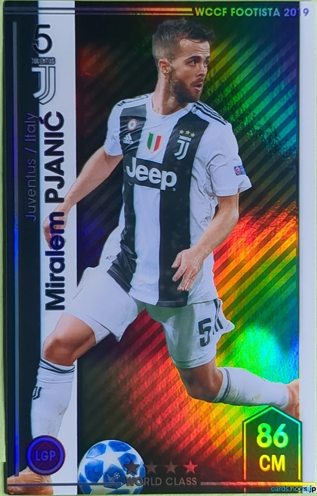 FOOTISTA Football FOOTISTA/F20-ST-JUV-5 Miralem Pjanic Trading Card NM
