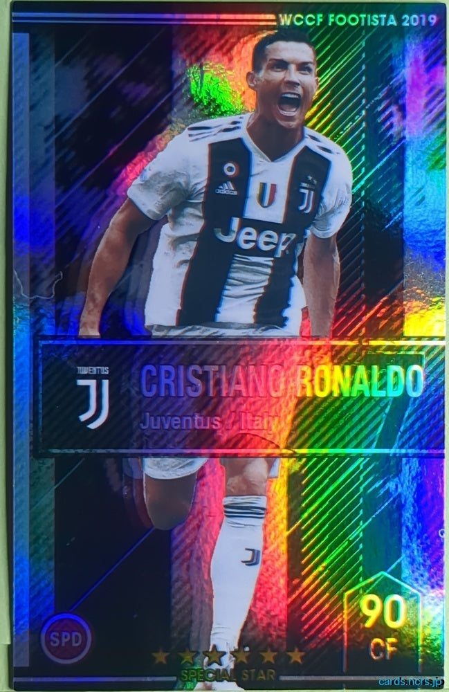 FOOTISTA Football FOOTISTA/F19-2-016R CRISTIANO RONALDO Trading Card NM