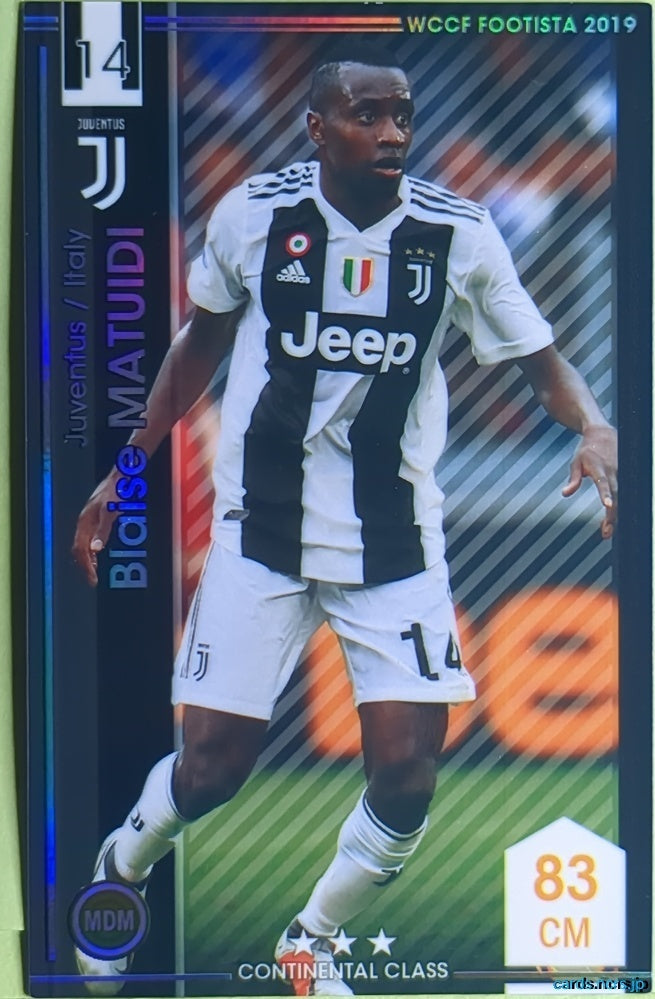 FOOTISTA Football FOOTISTA/F19-1-015 Blaise Matuidi Trading Card NM