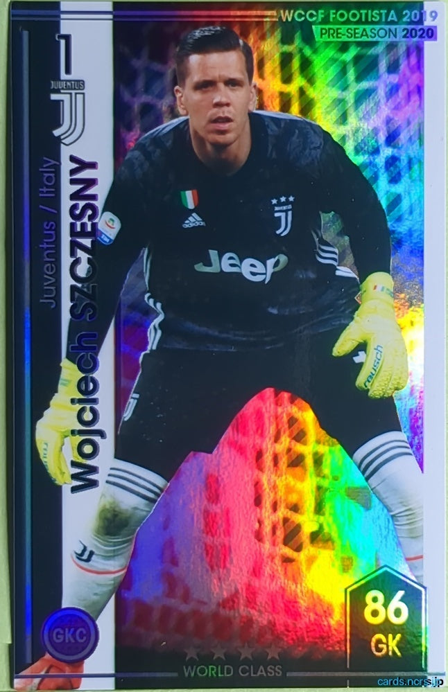 FOOTISTA Football FOOTISTA/F19-7-018-R Wojciech Szczesny Trading Card NM