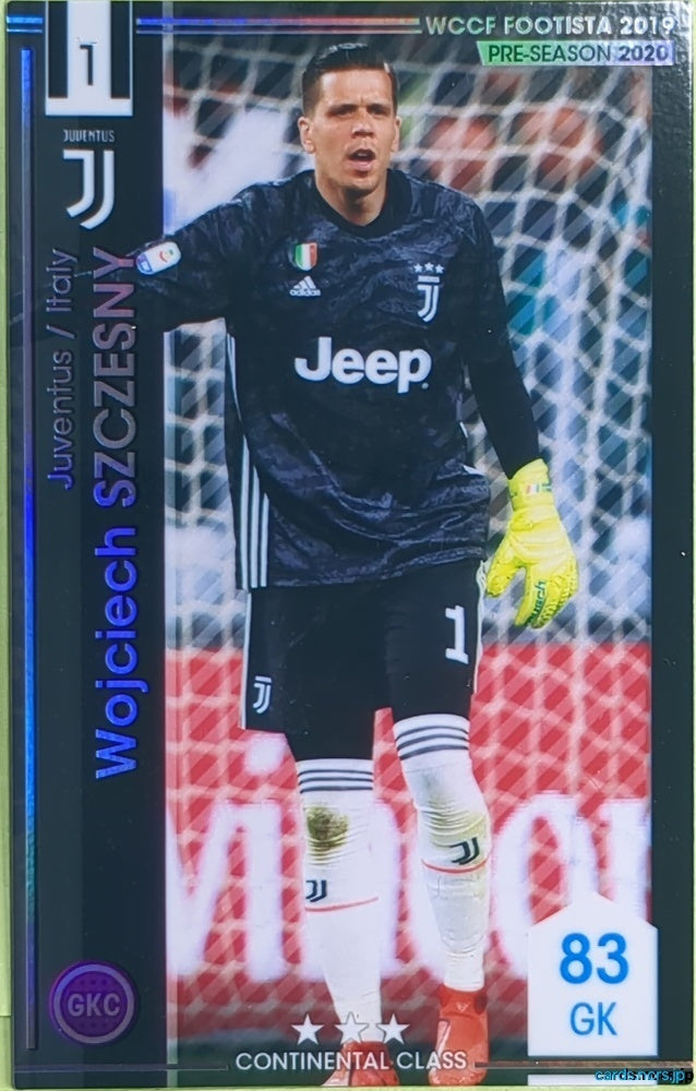 FOOTISTA Football FOOTISTA/F19-7-018 Wojciech Szczesny Trading Card EX
