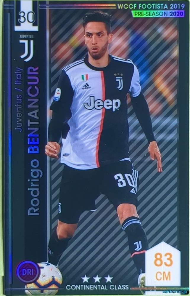 FOOTISTA Football FOOTISTA/F19-7-019 Rodrigo Bentancur Trading Card EX