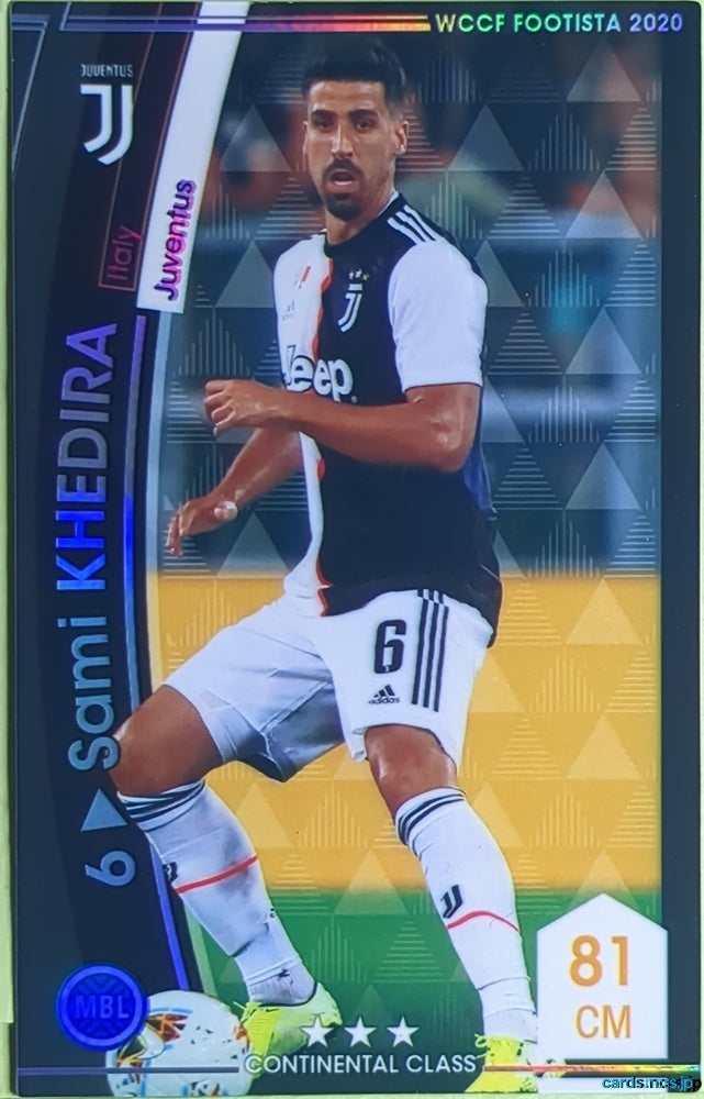 FOOTISTA Football FOOTISTA/F20-7-014 Sami KHEDIRA Trading Card EX