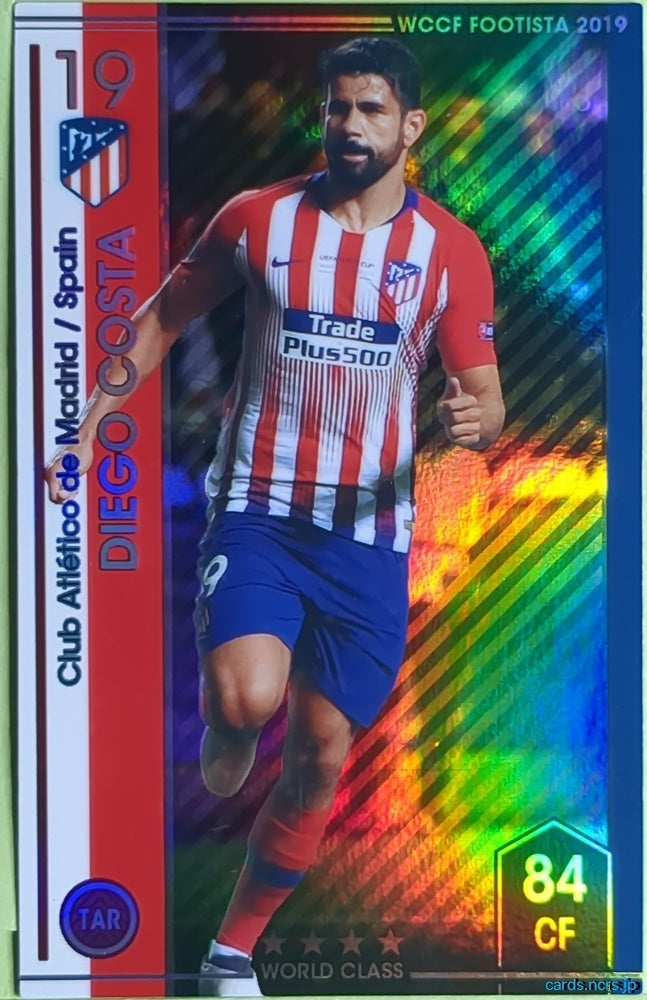 FOOTISTA Football FOOTISTA/F19-EX-ATM-19 Diego Costa Trading Card EX