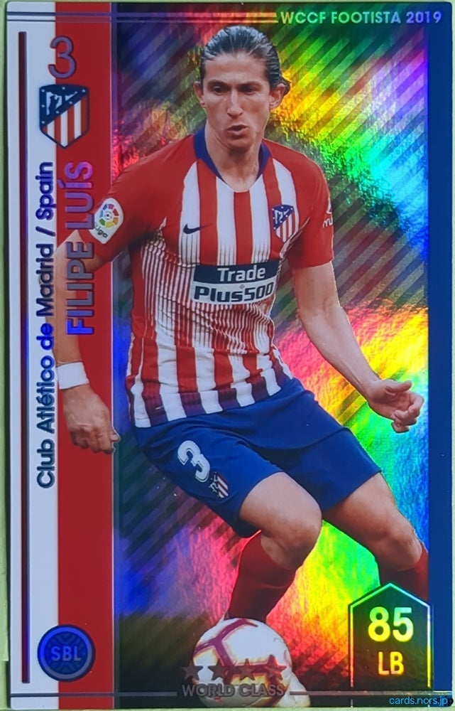 FOOTISTA Football FOOTISTA/F19-1-020-R Filipe Luís Trading Card EX