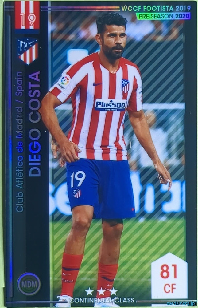 FOOTISTA Football FOOTISTA/F19-7-026 Diego Costa Trading Card EX