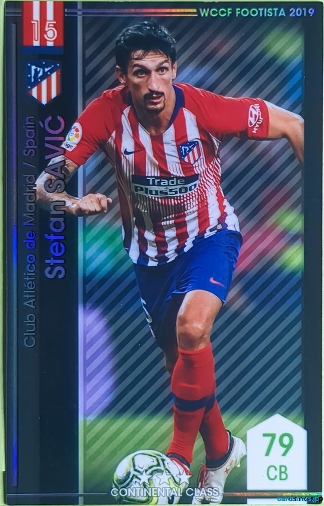 FOOTISTA Football FOOTISTA/F19-EX-ATM-15-R Stefan Savić Trading Card EX