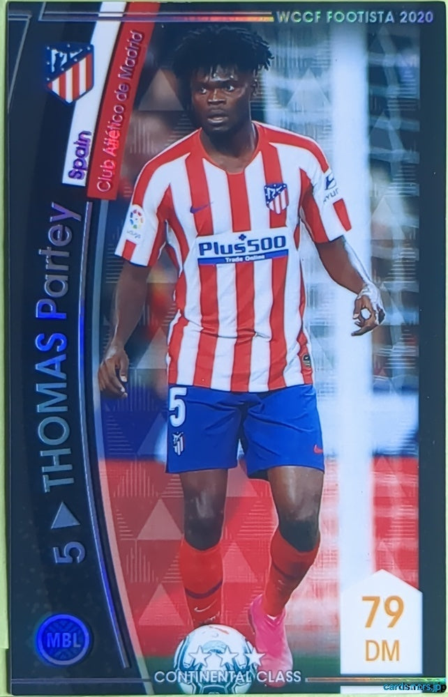 FOOTISTA Football FOOTISTA/F20-7-020 Thomas Partey Trading Card EX