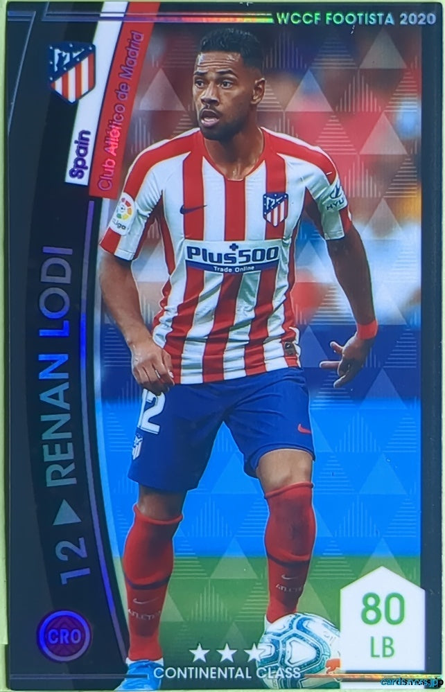 FOOTISTA Football FOOTISTA/F20-4-022 Renan Lodi Trading Card EX